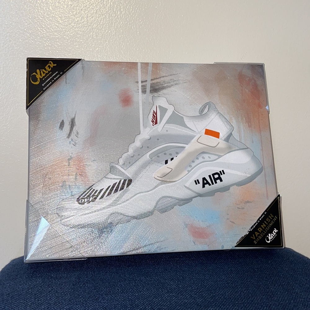 NIKE Wall Art Decor Varnish Canvas Print